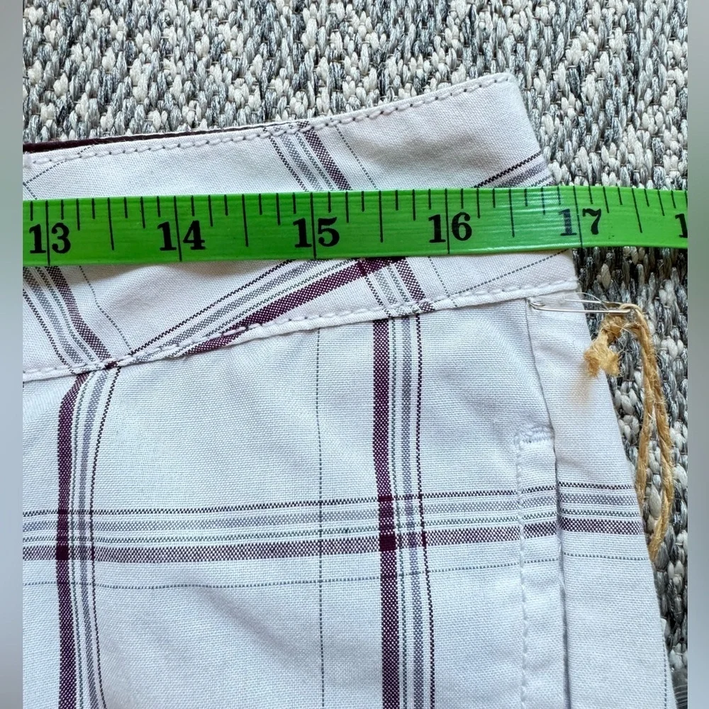 Vans Cream and Brown Plaid‎ Men Shorts